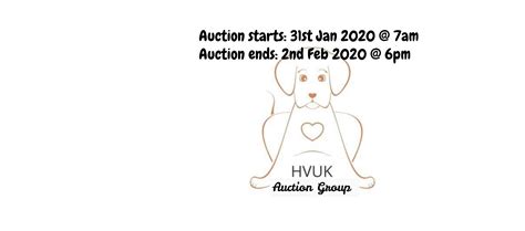 HVUK AUCTION 2020 .